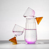 Gatsby Goblet Burnt Rose [Set of 4]