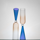 Gatsby Champagne Flute Amber [Set of 6]