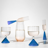 Gatsby Champagne Flute Amber [Set of 6]